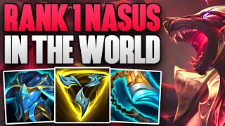 BEST NASUS IN THE WORLD CARRIES HIS TEAM  CHALLENGER NASUS TOP GAMEPLAY  Patch 1410 S14 [upl. by Aldus211]