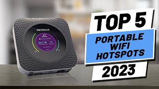 Top 5 BEST Portable Wifi Hotspots of 2023 [upl. by Canica]