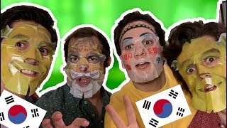 ¡PROBANDO MASCARILLAS KOREANAS TardeDeChicas  Bagre Tv [upl. by Reste]