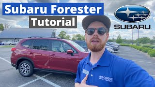 Subaru Forester How To Tutorial All The Buttons and Features [upl. by Yrolg]