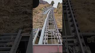 Funicular Muottas Muragl St MoritzPontresina Switzerland [upl. by Nerek]