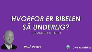 Hvorfor er Bibelen så underlig [upl. by Mcclary]