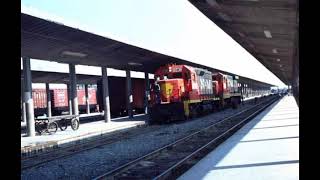 recordando a la estación de ferrocarriles nacionales de México en Monterrey [upl. by Ardnusal]