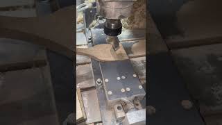 Woodworking milling machine processing shovel cncprocessing [upl. by Tj]