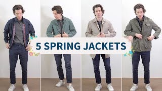 5 Jackets for Spring and Summer and How to Wear Them [upl. by Areivax518]