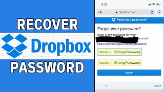 How To Recover Dropbox Password Without Email LATEST GUIDE [upl. by Grover]