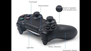 Fake Dualshock 4 aka DoubleShock 4  Wireless Controller Review [upl. by Annotahs]