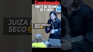 Condenado por Crime indigesto tenta última cartada em juíza tribunal do Júri crime real [upl. by Fernas]