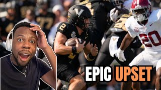 Vanderbilt SHOCKS 1 Alabama in EPIC Upset Reaction [upl. by Forkey]