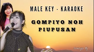 GOMPIYO NOH PIUPUSAN  MALE KEY KARAOKE  Joveya MJ [upl. by Annairdua212]