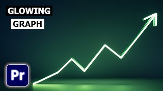 How To Make Glowing Animated Graph In Premiere Pro  Graph Animation Tutorial [upl. by Hras]