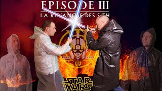 Star Wars épisode III  La Revanche des Sith  On vous compare le jeux PS2 et le film [upl. by Fisa438]