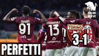 Tre punti pesanti e meritati 🔝  Post TorinoMilan 31 [upl. by Eixid244]