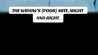 THE WIDOWS MITE [upl. by Anabahs]