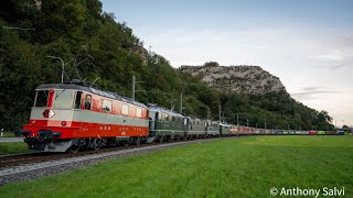 60 Jahre Re 44 in der Schweiz in Balsthal  14092024 [upl. by Christabella331]