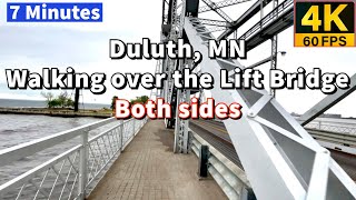 Duluth Minnesota  Aerial Lift Bridge walking tour [upl. by Sucam660]