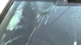 Super Hydrophobic coating on car windshield [upl. by Nauqe]