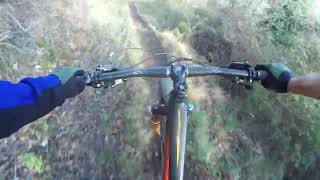 Apparizione Alta Trail in Madonna della Guardia MTB Trail Area Genoa Italy [upl. by Audsley]