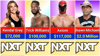 Salary of WWE NXT Wrestlers in 2024 [upl. by Animas]