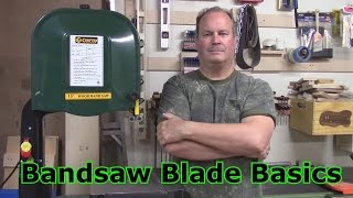 Bandsaw Blade Basics [upl. by Doty]