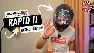 Version 2 ng Rapid from LS2 bakit nag mahal  LS2 Rapid II Helmet Review [upl. by Anir]