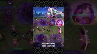 Spotlight on Star Nemesis Fiddlesticks Abilities Visuals and Effects Overview  LOL Wild Rift [upl. by Korten]