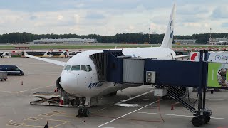 Boeing 767200 ак Utair  Рейс Анадырь  Москва [upl. by Hochman8]