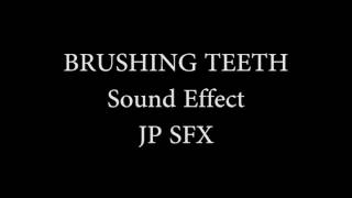 Brushing Teeth Sound Effect [upl. by Forrer605]