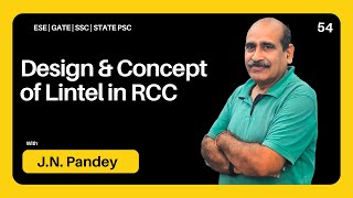 Design amp Concept of Lintel in RCC  Lecture 54 [upl. by Bechler]