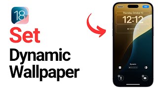 How to Set Dynamic Wallpaper iOS 18 [upl. by Artened]