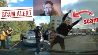 Unscrupulous fraudsters caught redhanded trying to scam Must watch Scammer dashcam caught [upl. by Noivax]