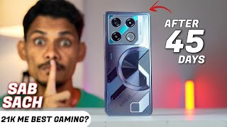 Infinix GT 20 Pro Review after 45 Days Later  Best 90FPS Gaming Phone Under 21K [upl. by Teodora700]