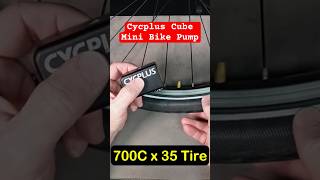 Smallest Rechargeable Bike Pump Review CYCPLUS Cube Spoiler I sent it back [upl. by Rodolfo]