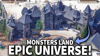 HUGE Epic Universe Orlando Update Dark Universe Land Almost Done [upl. by Nagram640]