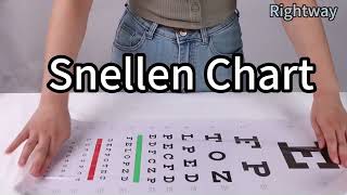 2024 how to use Optical LED Snellen Chart Visual Acuity Chart For Eye Test [upl. by Sherj]