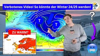 Erster Spekulativer Blick Richtung Winter Wie wird der Winter 202425 Eisige Weihnachten [upl. by Aihsi]