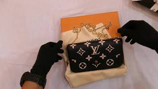 Đập hộp unbox túi bag Louis Vuitton FÉLICIE POCHETTE M80482  1090eu1530usd [upl. by Ennaid821]