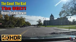 Driving Tour of Regina Saskatchewan The Good The Bad and The Ugly [upl. by Ehtnax]