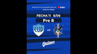 2024  PreB CUQ vs Italiano  Fecha 11 URBA  862024 [upl. by Nyletac]