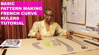 Basic Pattern Making French Curve Rulers Tutorial  GP FASHION ACADEMY [upl. by Mosra]