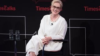 Meryl Streep I Interview I TimesTalks [upl. by Ahsoj643]