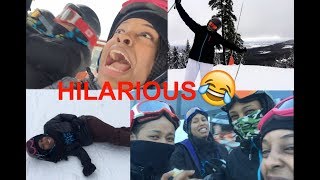 RORO TRIES SKIING COMPLETE FAIL [upl. by Nemaj]