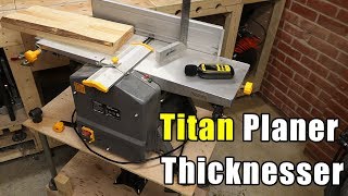 Reviewing the Titan Planer Thicknesser after over 2 Years of use [upl. by Aremus]