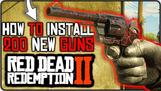 How To Install 200 New Guns in RDR2  Mega Smoaks Arsenal Weapon Mod [upl. by Aiym]