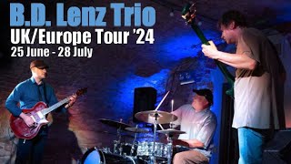 BD Lenz Trio  ‘24 UKEurope Tour ad [upl. by Eirrahs338]