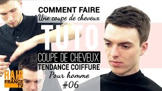 Tuto coiffure  Une coupe de cheveux homme HAIR France TV [upl. by Fiona]