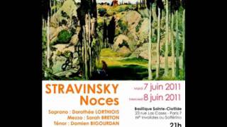 Les Noces Stravinsky [upl. by Einnaoj]