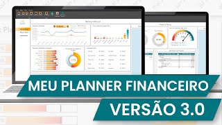 1  Meu Planner Financeiro V30  Organização Financeira Automatizada [upl. by Sebastiano19]