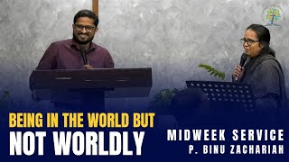 Being in the World but not Worldly  Midweek Service  30th Oct 2024 [upl. by Melicent845]