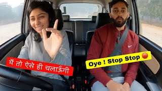 First Time Reverse Driving Tips on a Manual Car 😱 Day 4 [upl. by Yddet]